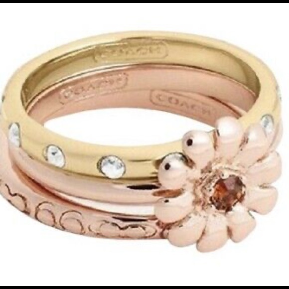 Flower Stacking Rings - Picture 4 of 4